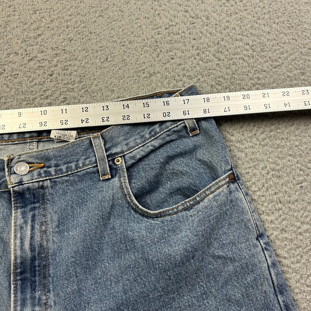 VTG Levis 560 Jeans Mens 38x32 Blue Loose Baggy Tapered Made In USA Y2K